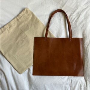 TreeFairFax The Classic Tote Bag - Leather Cognac